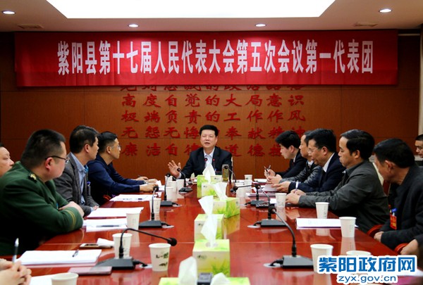 3月19日，赵立根参加第一代表团审议.jpg