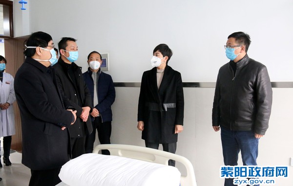 1月31日，前往中医院新院区检查疫情防控工作2.JPG