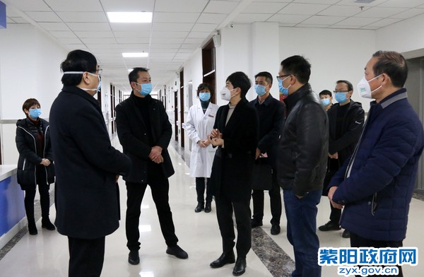 1月31日，前往中医院新院区检查疫情防控工作.JPG